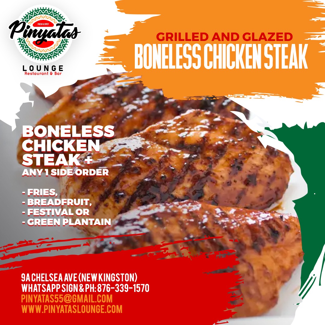 Menu Pinyatas Lounge Restaurant, Bar & Jerk Center-6