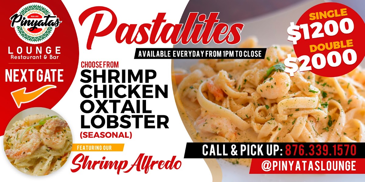 Menu Pinyatas Lounge Restaurant, Bar & Jerk Center-7