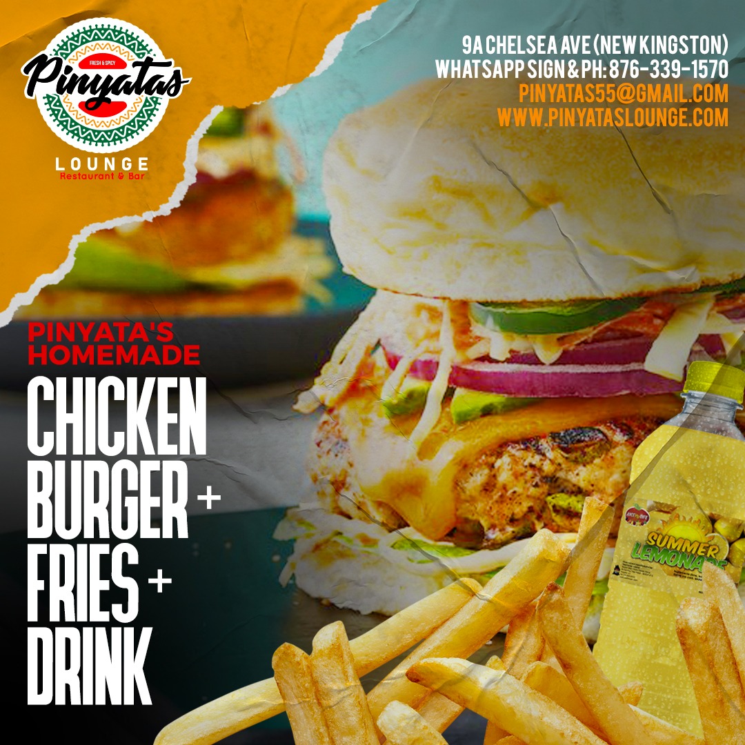 Menu Pinyatas Lounge Restaurant, Bar & Jerk Center-9